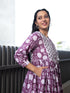 MULMUL BAVISHNI FLORAL BLOCK PRINTED DRESS MULMUL BAVISHNI FLORAL BLOCK PRINTED DRESS